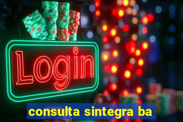 consulta sintegra ba
